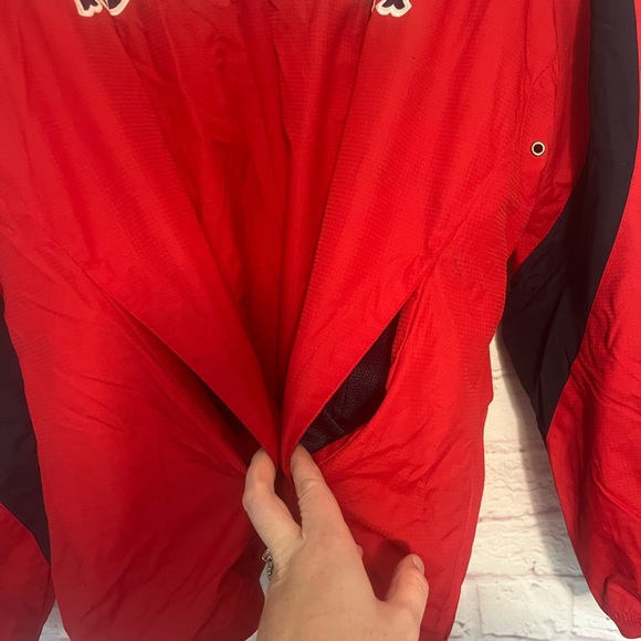 Majestic Boston Red Sox 1/4 zip Windbreaker Jacket - Picture 7 of 13